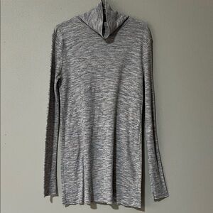 WE THE FREE Stone Cold Ribbed Split Back Tunic Top